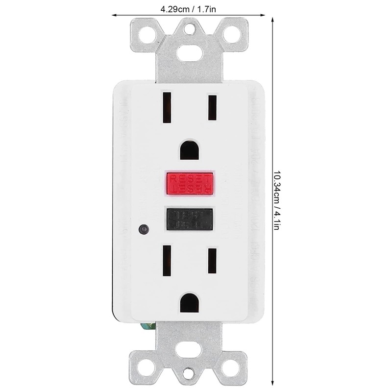 Toma de Corriente de Pared Eléctrica, Salida de Pared con