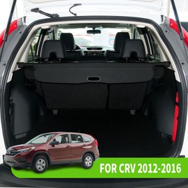 Liizoo Cargo Cover for Honda CRV 2012 2013 2014 2015 2016 Trunk Cover Trunk Security Cover Shielding Shade Car Accessory, Black
