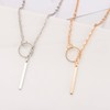 Donaly Women's Chain Necklace, Y-Shape, Narrow, Cute