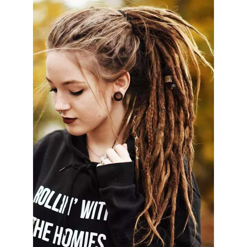 AUEAR, 2 Pcs Dreadlock Crochet Hook Crochet Needle Tool with