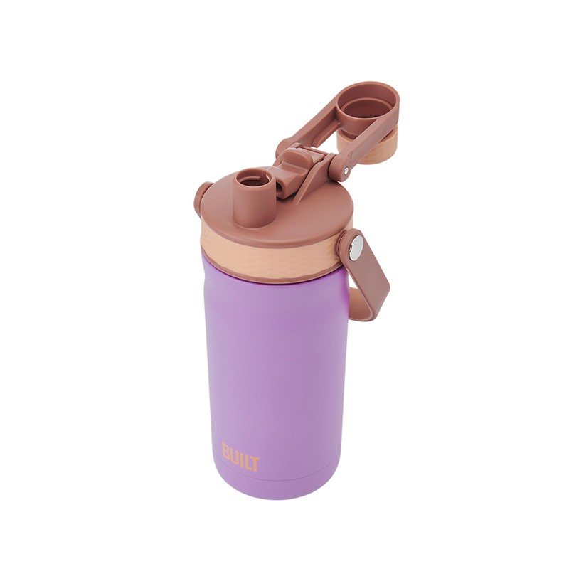 Built Bedford Dualid Bottle, 16oz, Purple Sunset, Double Walled Vacuum