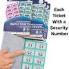 M&M PRIME 2 x Raffle tickets books 1-500 - cloakroom