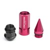 53mm Aluminum M12 x 1.5 6-Point 23mm OD Pink 20