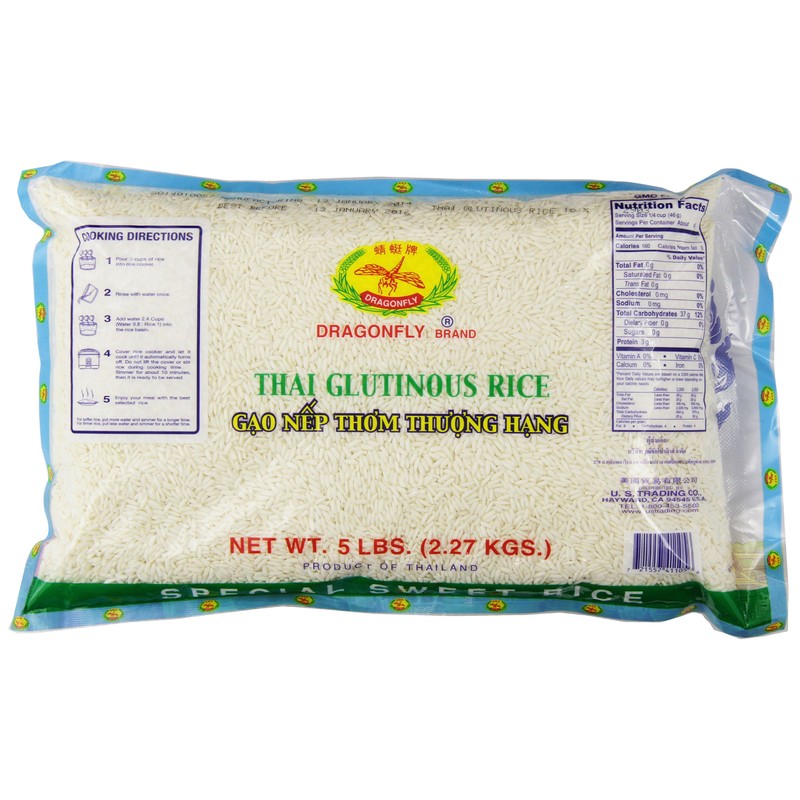 Dragonfly Sweet Rice, 5-Pound
