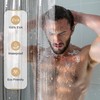 AmazerBath Shower Curtain Liner, 100% EVA Luxury Soft Clear Grey
