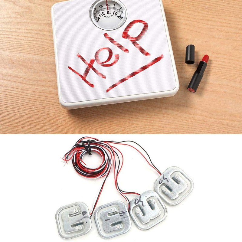 Load Cell Kit Half-Bridge Distortion Gauge HX711 Module 4pcs 50Kg