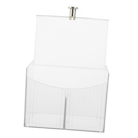 Baluue Convenient Makeup Organizer Transparent Lipstick Storage Box for Vanity for Lip Gloss Makeup Artists Stylish Design Capacity Space-saving for Home Decor