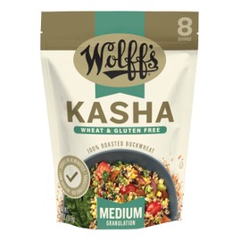Wolff's Kasha (Medium Granulation) - 100% Roasted Buckwheat