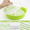 DOERDO Microwave Steamer for Cooking Microwave Vegetable Steamer with Lid,