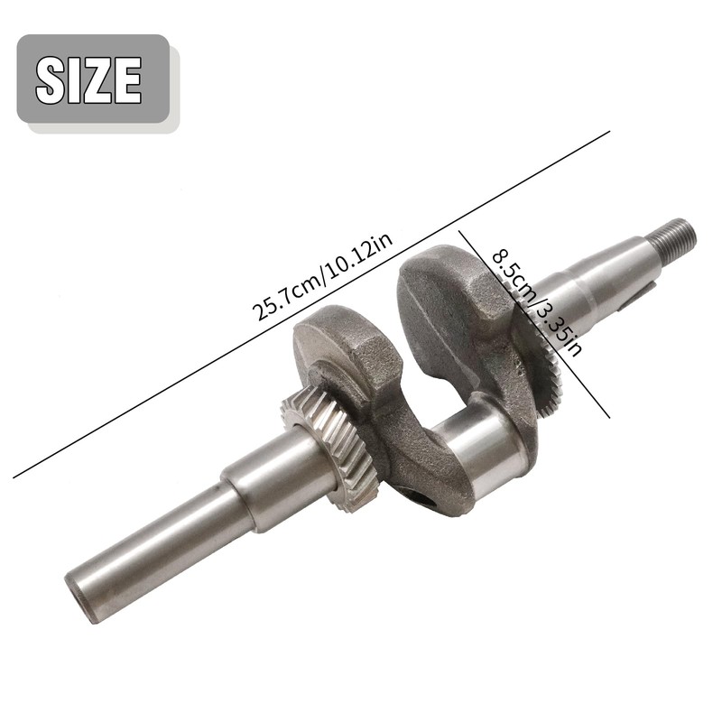 CADUFUELLY 2.43 x 3/4" Parallel Crankshaft Cranks, Replacement for Honda