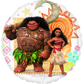 Anagram Moana 3rd Birthday Party Supplies 7pc Balloon Bouquet Decorations