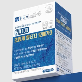 Supercritical RTZomega 3 Omega 3 Nutrients / 초임계알티지오메가3 오메가3영양제