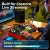 Audio Mixer, Sound Board for Pc/Phone Live Streaming Singing Gaming,