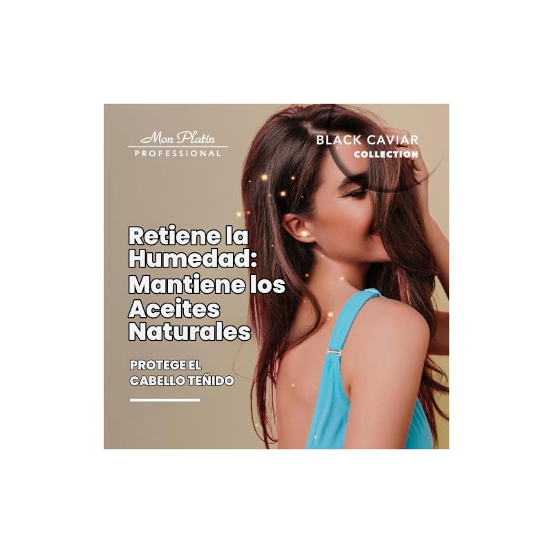 Mon Platin Natural Silk Therapy Shampoo 400Ml - Elegancia de
