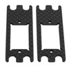 VBESTLIFE RC Servo Adapter Plate, 2PCS Lightweight Carbon Fiber Servo