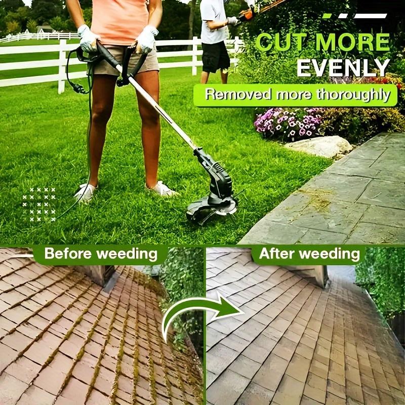 Steel Wire Wheel Grass Trimmer Head, Lightweight Lawn Mower Attachment,