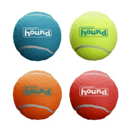 Outward Hound Squeaker Ballz Fetch Dog Toy, Large, 4 count (Pack of 1)