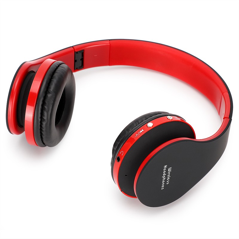 NX-8252 Foldable Bluetooth Headset Wireless Sports Headphone Earphone with Audio