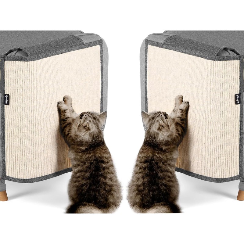 NATUYA Cat Scratch Furniture Couch Protector - Large Sisal Cat