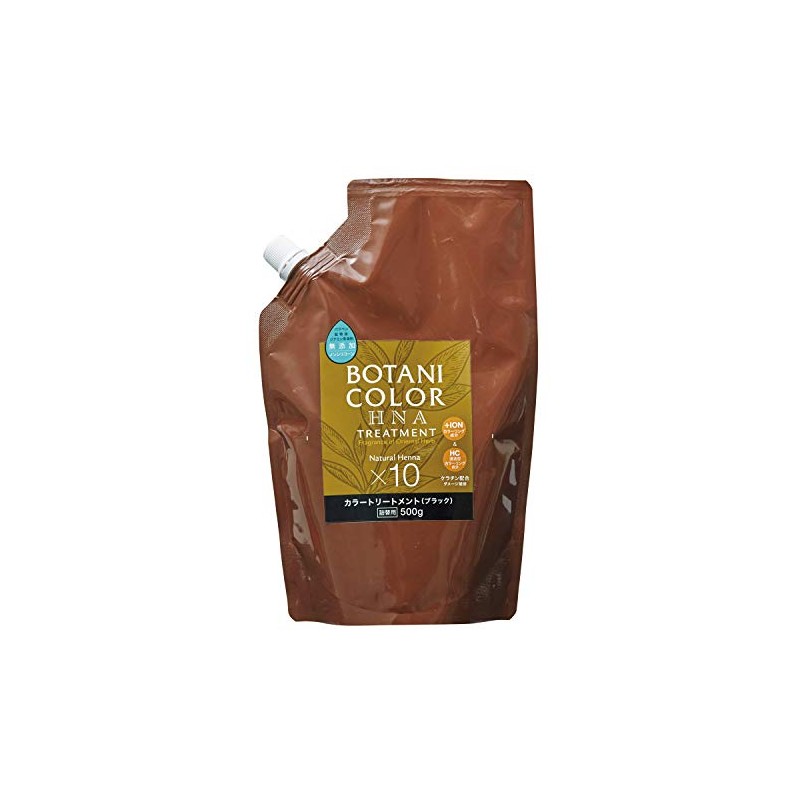 Motto Botanical Color Treatment Refill, Black, 17.6 oz (500 g)