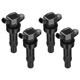 SYKRSS Set of 4 UF652 Ignition Coil Pack Compatible with 2012-2021 Hyundai Accent 2012-2017 Veloster 2012-2019 Kia Rio Kia Soul 1.6L L4 Replaces GN10634 27301-2B100 C813 5C1860 96511