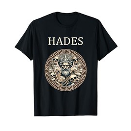 Hades Greek God of the Underworld Greek Mythology T-Shirt