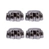 4Pcs 8 Lug Wheel Center Hub Caps Rim Dust Covers