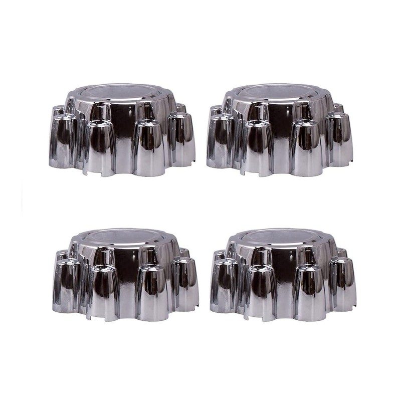 4Pcs 8 Lug Wheel Center Hub Caps Rim Dust Covers