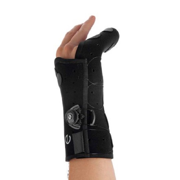 Djo Exos BoxerS Fracture Hand Brace Right Medium Black