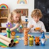 Dewgot 90 Pcs Cardboard Tubes for Crafts 2 Size Empty