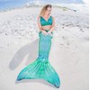 Mermaid Costume for Women Adults (Siren Green, M 6/7)