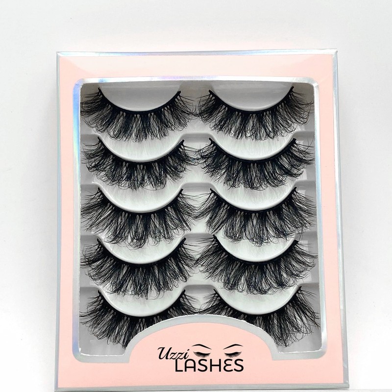 Uzzi Lashes® | Faux Mink 5D,5 PAIR PACK | Premium