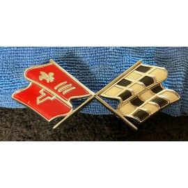 Corvette Nose Emblem - 1967 - NOS GM # 3894544