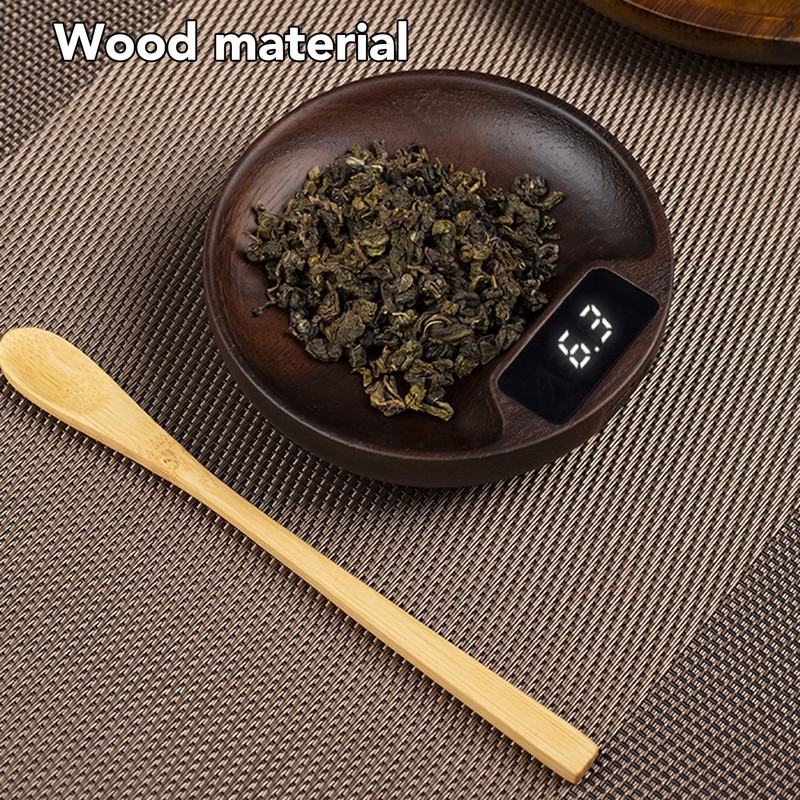 Tea Weighing Scale Wooden 0.1g Accuracy 0.1g to 100g Range