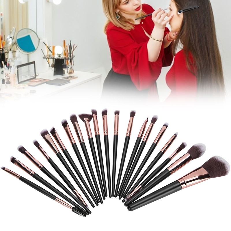 20Pcs/Set Makeup Brush Set Blush Face Powder Eyeshadow Cosmetic Brushes