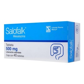 Salofalk Tableta Con Cubierta Entérica 500 Mg, 40 Tabletas