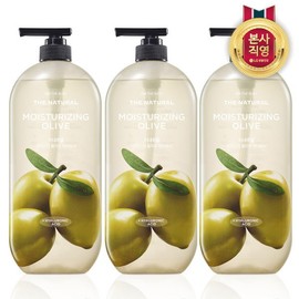 On the Body [LG Household &amp; Health Care] On the Body The Natural Body Wash Olive Scent 900g x 3 / 온더바디 [LG생활건강] 온더바디 더내추럴 바디워시 올리브향 900g x 3개