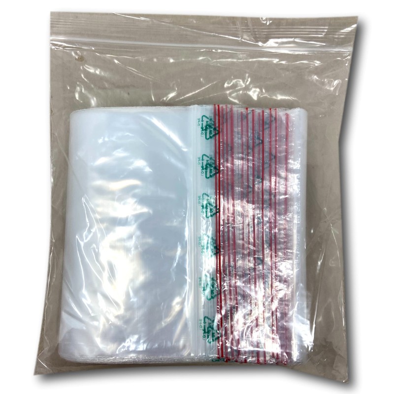 EKNA Ziplock Bags, Pack of 1000, 50 µm, Baggies 60