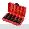 CASOMAN 3/4 Inch Drive Impact Hex Driver Set, 5-Pieces, SAE,