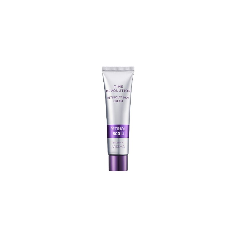 Misha [Missha] Time Revolution Retinol 500 Shot Cream 60ml, 2pcs