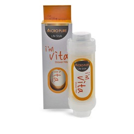 I’m Vita Shower Vitamin C Replacement Filters - Hard Water Softener - Milk Fat - Universal Shower System - Helps Dry Skin - Fressa Mint (1)