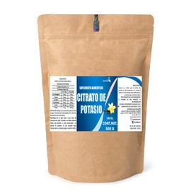 Citrato de Potasio con sabor vainilla 500 gr