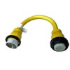 Parkworld 885941 Shore Power Adapter Cord Marine 50A SS2-50P Male