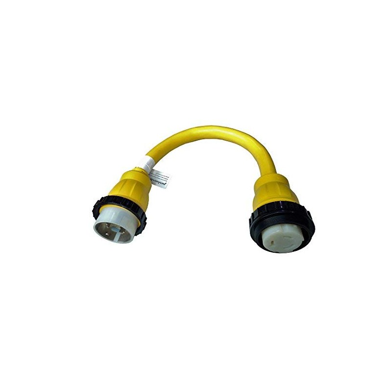 Parkworld 885941 Shore Power Adapter Cord Marine 50A SS2-50P Male