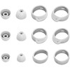 ALXCD Eartips Kit Replacement for Galaxy Buds+ Plus Headphone, S/M/L