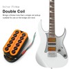 SAPHUE Adjustable Metal Double Coil Electric Guitar Pickups Humbucker Punk