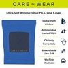 PICC Line Cover by Care+Wear - Ultra-Soft Antimicrobial PICC Line