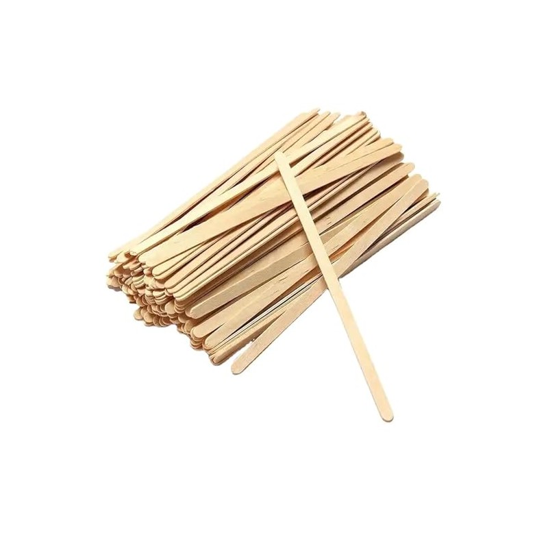 Concession Essentials Wooden Coffee Stirrer Stix, 5" Length Pack of