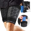 Always Ready, Thigh Compression Support Sleeve (2 Per Pack) with