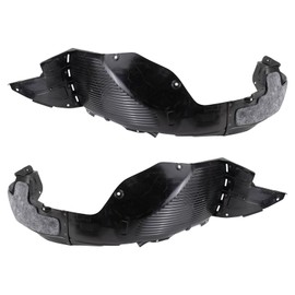 TRQ Inner Fender Liner Set Compatible with 2017-2018 Kia Forte5 KI1248155 KI1249155